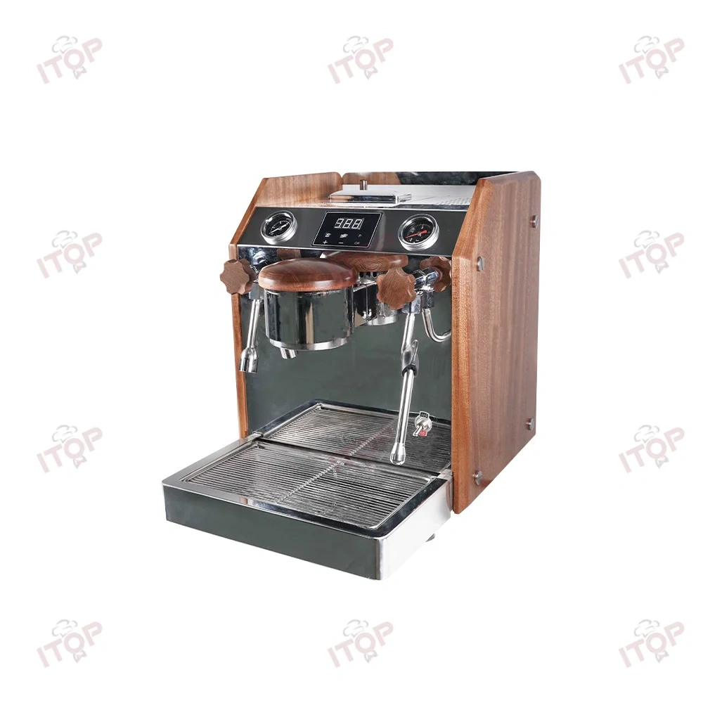 KFJ3T2800 Best Professional Cappuccino Support Custom Logo Espresso Coffee Machine,Commercial Coffee Machine Supplier | CE/UL Certified | ITOP Cafe,Oem Espresso Machine With Water Tank | Compact Design for Limited Spaces