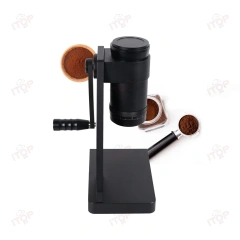 CGSY63Z Manual Coffee Grinder With Wooden Handle And Stainless 63mm Ghost Tooth Conical Burr,Commercial Coffee Machine Supplier | CE/UL Certified | ITOP Cafe,Manual Coffee Grinder With Wooden Handle and Stainless Conical Burr
