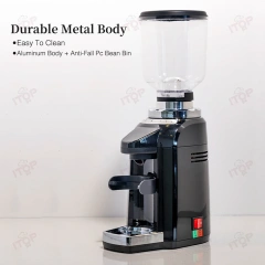 IT-CG800-AC Commercial Professional Coffee Grinder With Italian Flat Wheel Burrs,Commercial Coffee Machine Supplier | CE/UL Certified | ITOP Cafe,Commercial Professional Coffee Grinder with Italian Flat Wheel Burr Household Coffee Bean Grinder