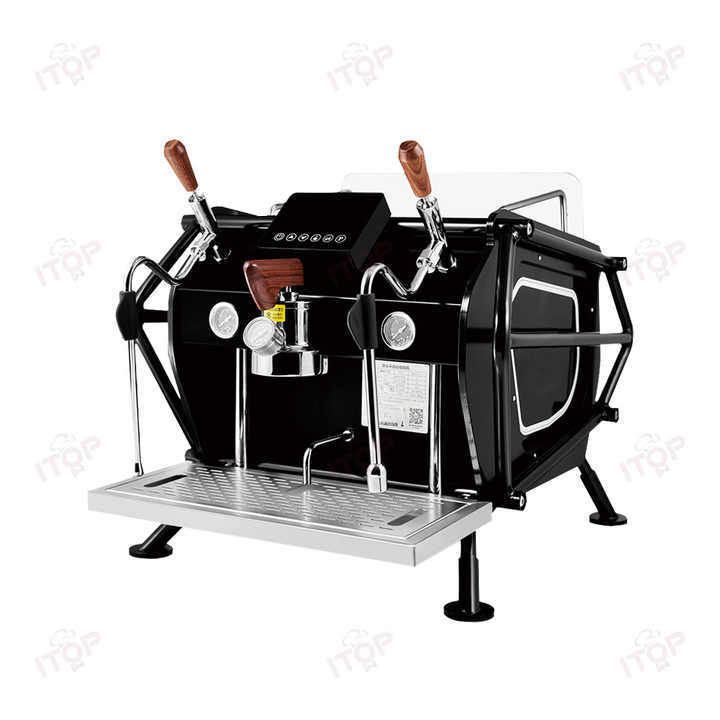 CMJC3200 Commercial Single-head 1+4l Dual Boiler 3000w 9bar Rotary Pump Semi-automatic Coffee Machine,Commercial Coffee Machine Supplier | CE/UL Certified | ITOP Cafe,Commercial Single-head 1+4l Dual Boiler Coffee Maker 3000w Espresso Maker 9bar Rotary Pump Semi-automatic Coffee Machine