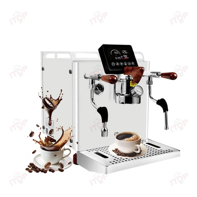 CMSM3000 Commercial 9 Bar Rotary Pump E61 Brewing Head 3000w Double Boiler Coffee Maker,Commercial Coffee Machine Supplier | CE/UL Certified | ITOP Cafe,Commercial Espresso Machine 9 Bar Rotary Pump E61 Brewing Head Coffee Machine 3000w Double Boiler Coffee Maker