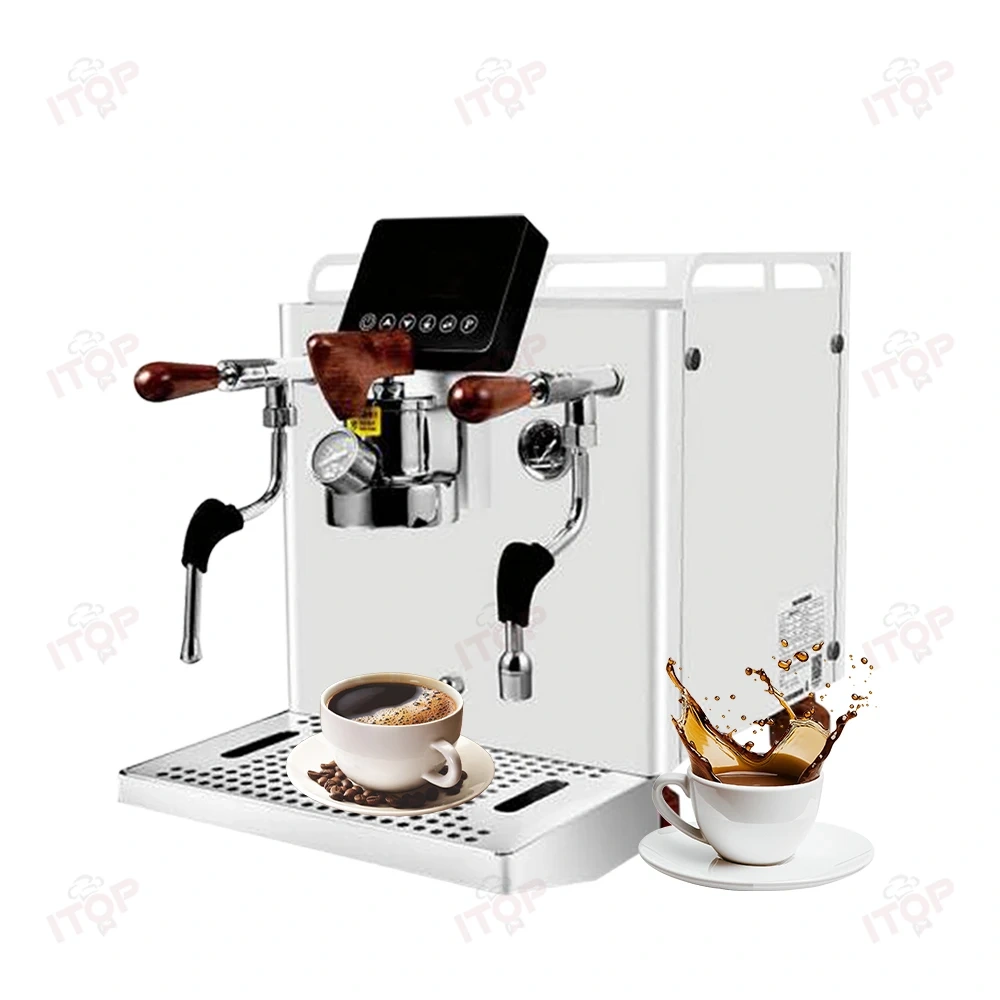 CMSM3000 Commercial 9 Bar Rotary Pump E61 Brewing Head 3000w Double Boiler Coffee Maker,Commercial Coffee Machine Supplier | CE/UL Certified | ITOP Cafe,Commercial Espresso Machine 9 Bar Rotary Pump E61 Brewing Head Coffee Machine 3000w Double Boiler Coffee Maker