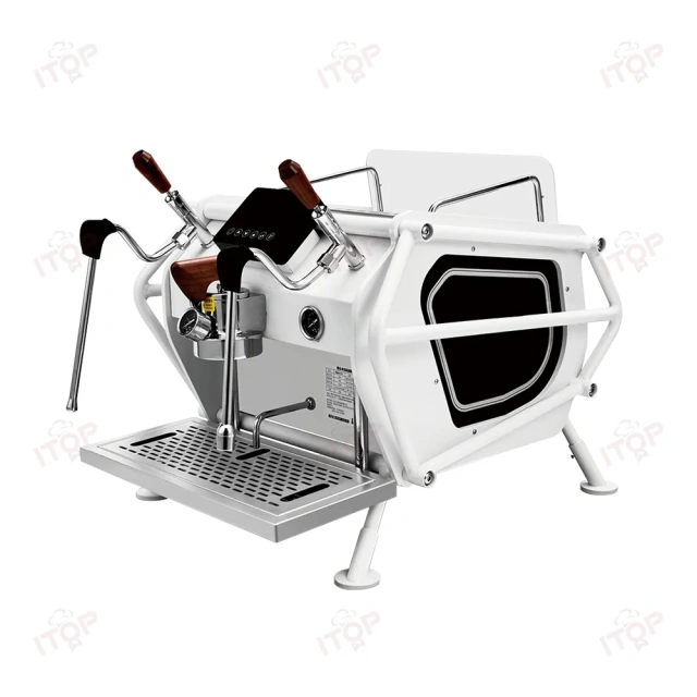 CMJC3200 Commercial Single-head 1+4l Dual Boiler 3000w 9bar Rotary Pump Semi-automatic Coffee Machine,Commercial Coffee Machine Supplier | CE/UL Certified | ITOP Cafe,Commercial Single-head 1+4l Dual Boiler Coffee Maker 3000w Espresso Maker 9bar Rotary Pump Semi-automatic Coffee Machine