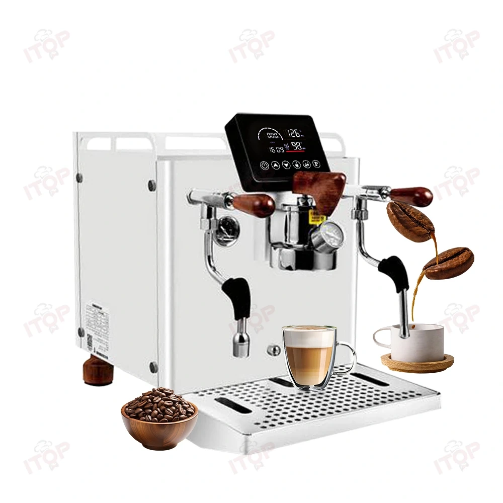 CMSM3000 Commercial 9 Bar Rotary Pump E61 Brewing Head 3000w Double Boiler Coffee Maker,Commercial Coffee Machine Supplier | CE/UL Certified | ITOP Cafe,Commercial Espresso Machine 9 Bar Rotary Pump E61 Brewing Head Coffee Machine 3000w Double Boiler Coffee Maker