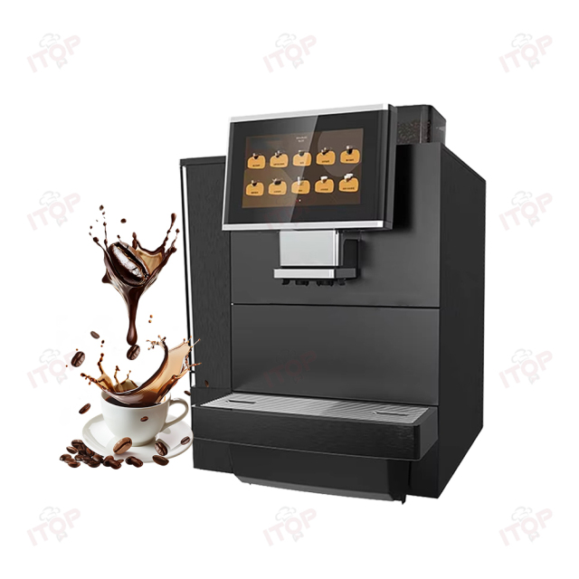 ATCM1600\ATCM1601 New Style Household Multifunctional 7 Inch Touch Screen Full Automatic Espresso Coffee Maker,Commercial Coffee Machine Supplier | CE/UL Certified | ITOP Cafe,All One Multifunctional 7 Inch Touch Screen Full Automatic Espresso Coffee Maker New Style Household Outdoor Electric