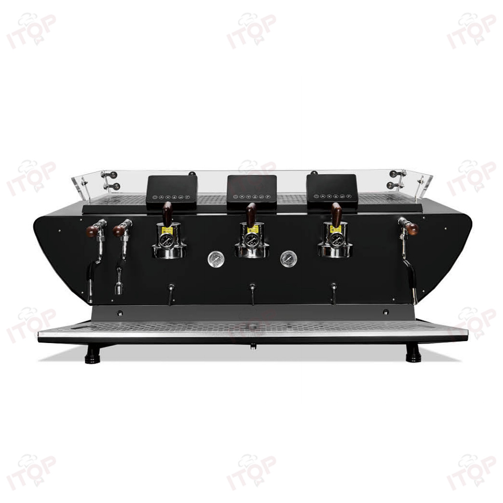 CMYL5000 Three Groups Adjustable Led Display Touch Screen Electric Control Commercial Espresso Machines,Commercial Coffee Machine Supplier | CE/UL Certified | ITOP Cafe,Three Groups Adjustable Led Display Touch Screen Electric Stainless Steel Control Commercial Espresso Machines