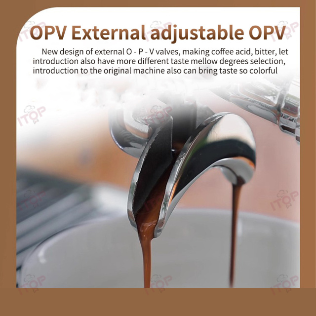 KFJ52QC Professional Pid Flow Control Boiler Small 16 Bar Single Group head Espresso Machine,Commercial Coffee Machine Supplier | CE/UL Certified | ITOP Cafe,Espresso Coffee Machine Pid Flow Control BoilerSmall 16 Bar Single Grouphead Espresso Machine Professional