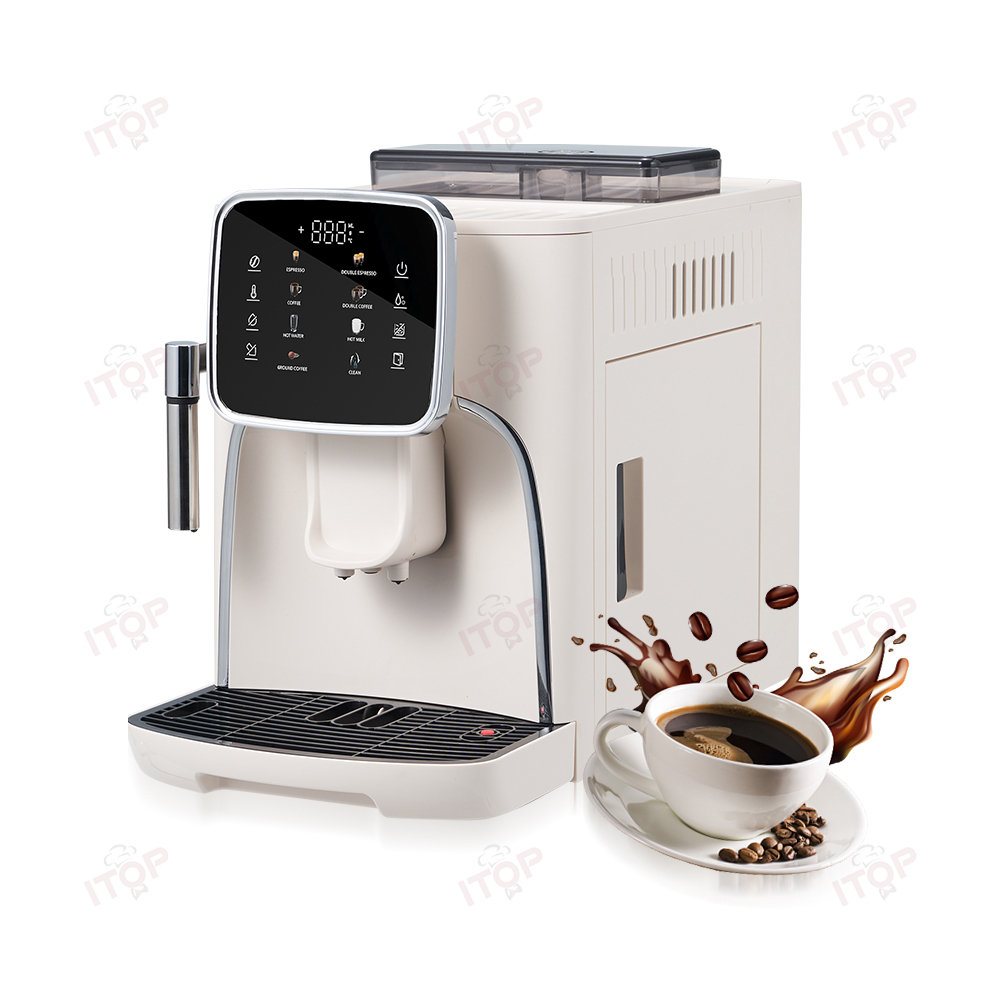 IT-ACM7U Hot Selling Home Use One-Touch Screen Cappuccino Latte Fully Automatic Coffee Maker,Commercial Coffee Machine Supplier | CE/UL Certified | ITOP Cafe,Hot Selling Professional Commercial Home Use Fully Automatic Coffee Maker One-Touch Screen Cappuccino Latte Maker Electric Cars