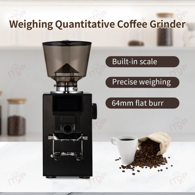 IT-CG-64SC Commercial Electric Espresso Coffee Grinder Machine,Commercial Coffee Machine Supplier | CE/UL Certified | ITOP Cafe,Espresso Coffee Grinder Machine Commercial Electric Coffee Grinder Machine 400w Coffee Grinder