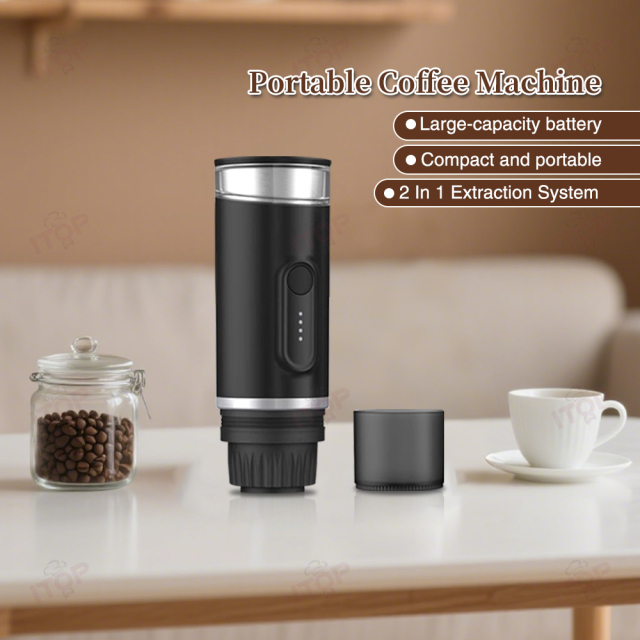 IT-CM-BXS1\IT-CM-BXS2 Travel Mini Portable Capsule Coffee Powder Coffee Maker,Commercial Coffee Machine Supplier | CE/UL Certified | ITOP Cafe,Portable Coffee Machine Travel Mini Espresso Portable Capsule Coffee Powder Coffee Maker