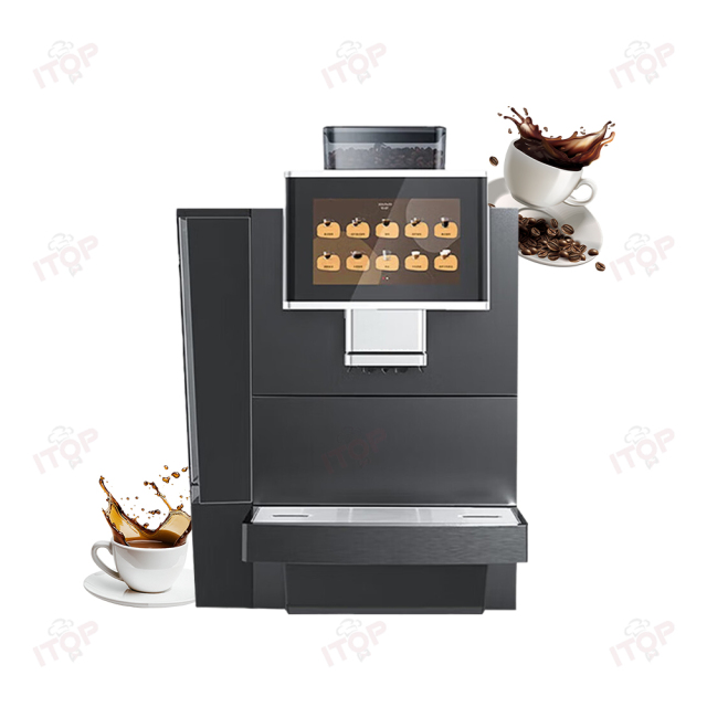 ATCM1600\ATCM1601 New Style Household Multifunctional 7 Inch Touch Screen Full Automatic Espresso Coffee Maker,Commercial Coffee Machine Supplier | CE/UL Certified | ITOP Cafe,All One Multifunctional 7 Inch Touch Screen Full Automatic Espresso Coffee Maker New Style Household Outdoor Electric