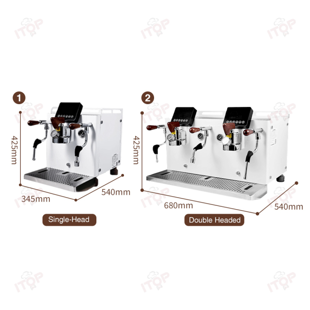 CMSM4600 Restaurant Semi Auto Large Capacity Commercial Espresso Coffee Machine,Commercial Coffee Machine Supplier | CE/UL Certified | ITOP Cafe,Restaurant Semi Auto Espresso Cappuccino Coffee Machine Large Capacity Commercial Expresso Coffee Maker