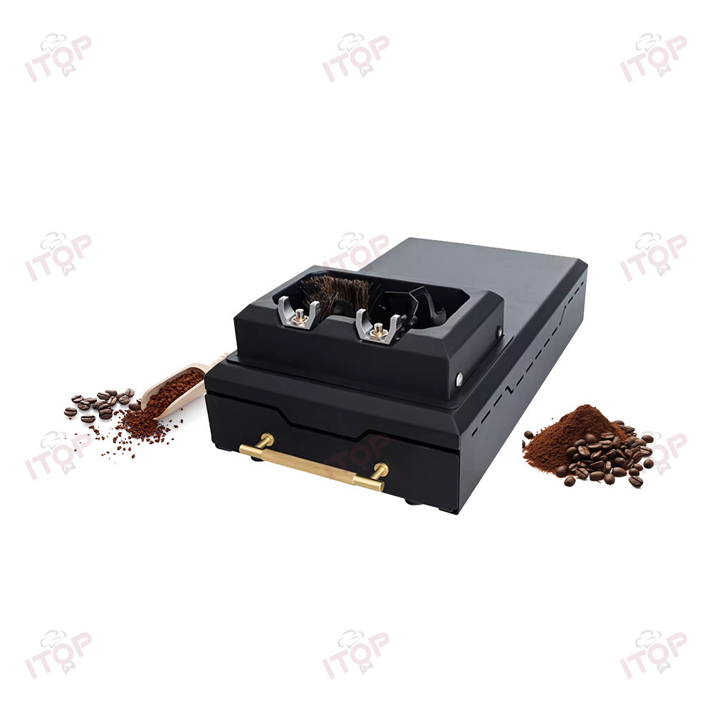 KFQJ58CT 110V/220V Commercial Electric Coffee Portafilter Cleaner - Fits 58mm,Commercial Coffee Machine Supplier | CE/UL Certified | ITOP Cafe,110v 220v Commercial Use Electric Coffee Cleaner Automatic Coffee Portafilter Cleaner 58mm