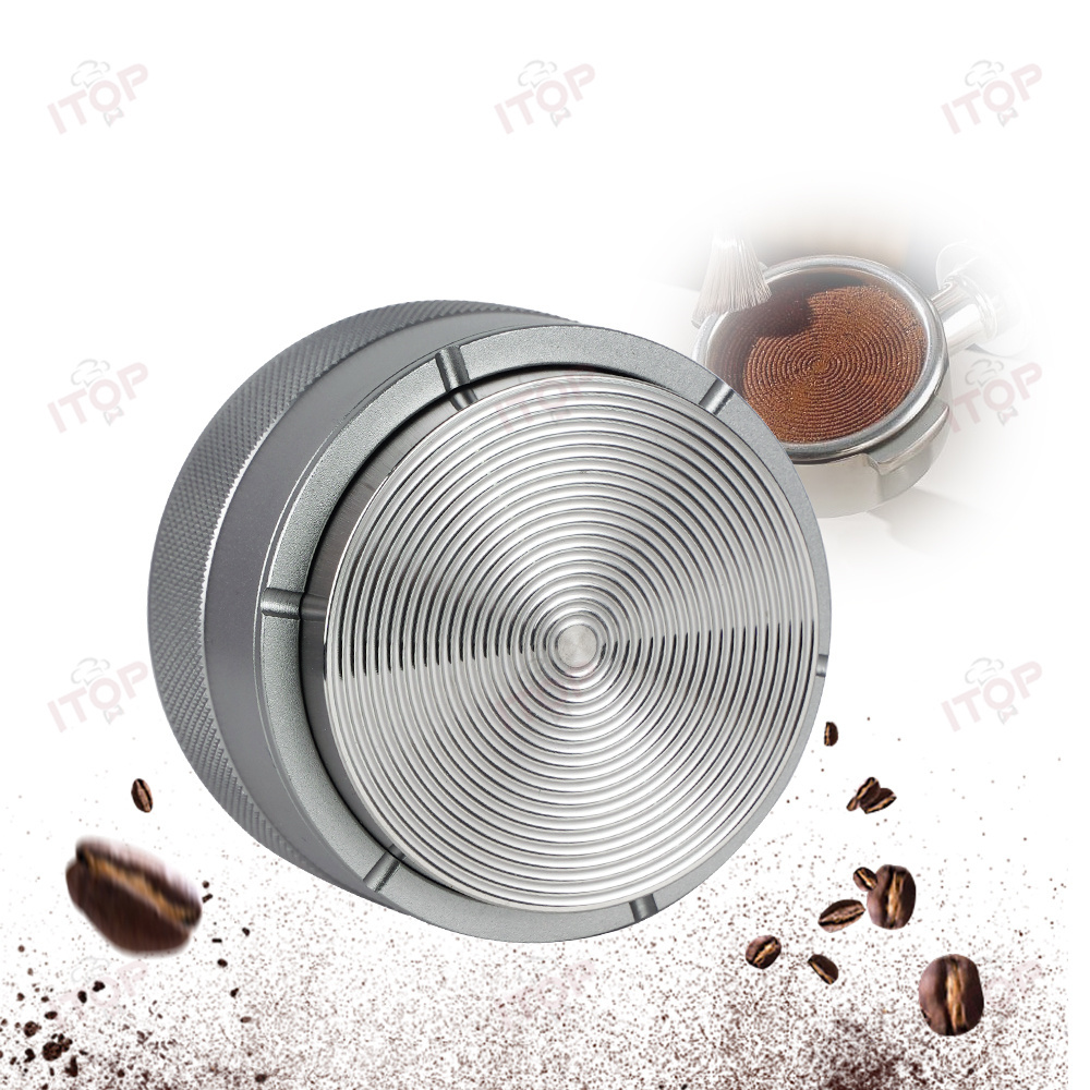 IT-MT58 OEM Custom Espresso Coffee Tamper & Distributor - 51/58mm Walnut Wood Cap Stainless Steel,Commercial Coffee Machine Supplier | CE/UL Certified | ITOP Cafe,Oem Custom 51mm 53mm Walnut Wood Cap Gravitational Force Stainless Steel Espresso Coffee Tamper and Distributor