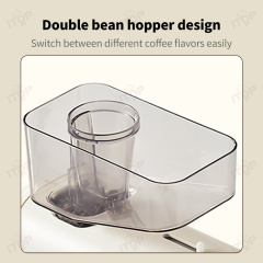 CGKX260 Electric Commercial Coffee Bean Grinder with 64mm Burr - Double Hopper 250g Adjustable,Commercial Coffee Machine Supplier | CE/UL Certified | ITOP Cafe,250g Commercial Electric Coffee Bean Grinder Stainless Steel Espresso Burr Machine 64mm Adjustable Setting for Hotels