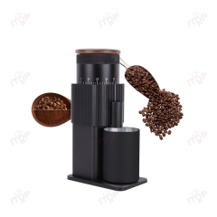 CGLY1800 Electric Coffee Grinder: Professional Full-Range Adjustment with Aluminum Alloy,Commercial Coffee Machine Supplier | CE/UL Certified | ITOP Cafe,Professional Electric Coffee Grinder Full Range High Point Adjustment Aluminum Alloy for Household Car Outdoor Hotel Use