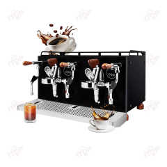 CMHT5200 Commercial 2 Group Coffee Machine: Semi Automatic with Rotary Pump Italy,Commercial Coffee Machine Supplier | CE/UL Certified | ITOP Cafe,Italy Semi Automatic Electric Professional Espresso Commercial  Rotary Pump Coffee Machine 2 Group