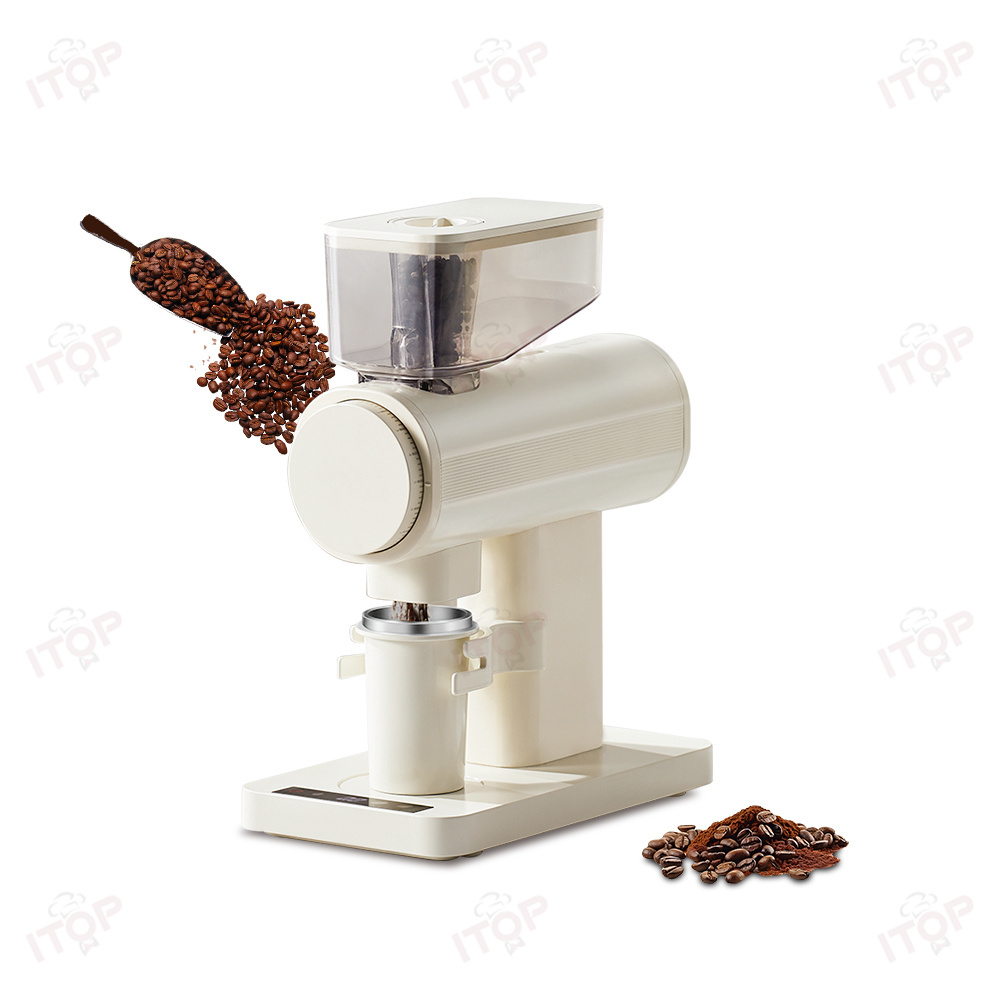 CGKX260 Electric Commercial Coffee Bean Grinder with 64mm Burr - Double Hopper 250g Adjustable,Commercial Coffee Machine Supplier | CE/UL Certified | ITOP Cafe,250g Commercial Electric Coffee Bean Grinder Stainless Steel Espresso Burr Machine 64mm Adjustable Setting for Hotels