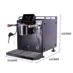 CMSM3000B/CMSM4600B Commercial Rotary Pump Coffee Machine 1L+4L Multi-Boiler Strong Steam Stable Espresso Extraction,Commercial Coffee Machine Supplier | CE/UL Certified | ITOP Cafe,Single Group Commercial Rotary Pump Coffee Machine 1L+4L Multi-Boiler Strong Steam Stable Espresso Extraction 110-220V