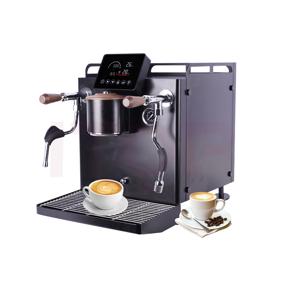CMSM3000B/CMSM4600B Commercial Rotary Pump Coffee Machine 1L+4L Multi-Boiler Strong Steam Stable Espresso Extraction,Commercial Coffee Machine Supplier | CE/UL Certified | ITOP Cafe,Single Group Commercial Rotary Pump Coffee Machine 1L+4L Multi-Boiler Strong Steam Stable Espresso Extraction 110-220V