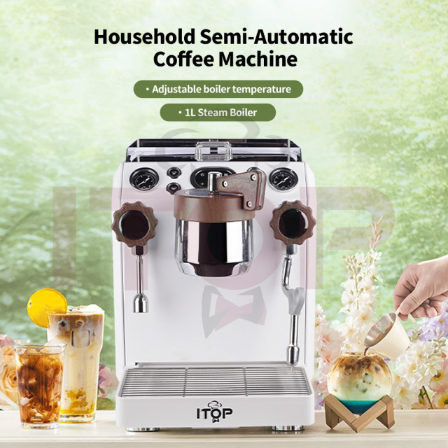 CMDR2650 Home Grade Italian Specialty Semi-Automatic Milk Frothing Professional Coffee Machine,Commercial Coffee Machine Supplier | CE/UL Certified | ITOP Cafe,Home Grade Italian Specialty Semi-Automatic Milk Frothing Professional Coffee Machine
