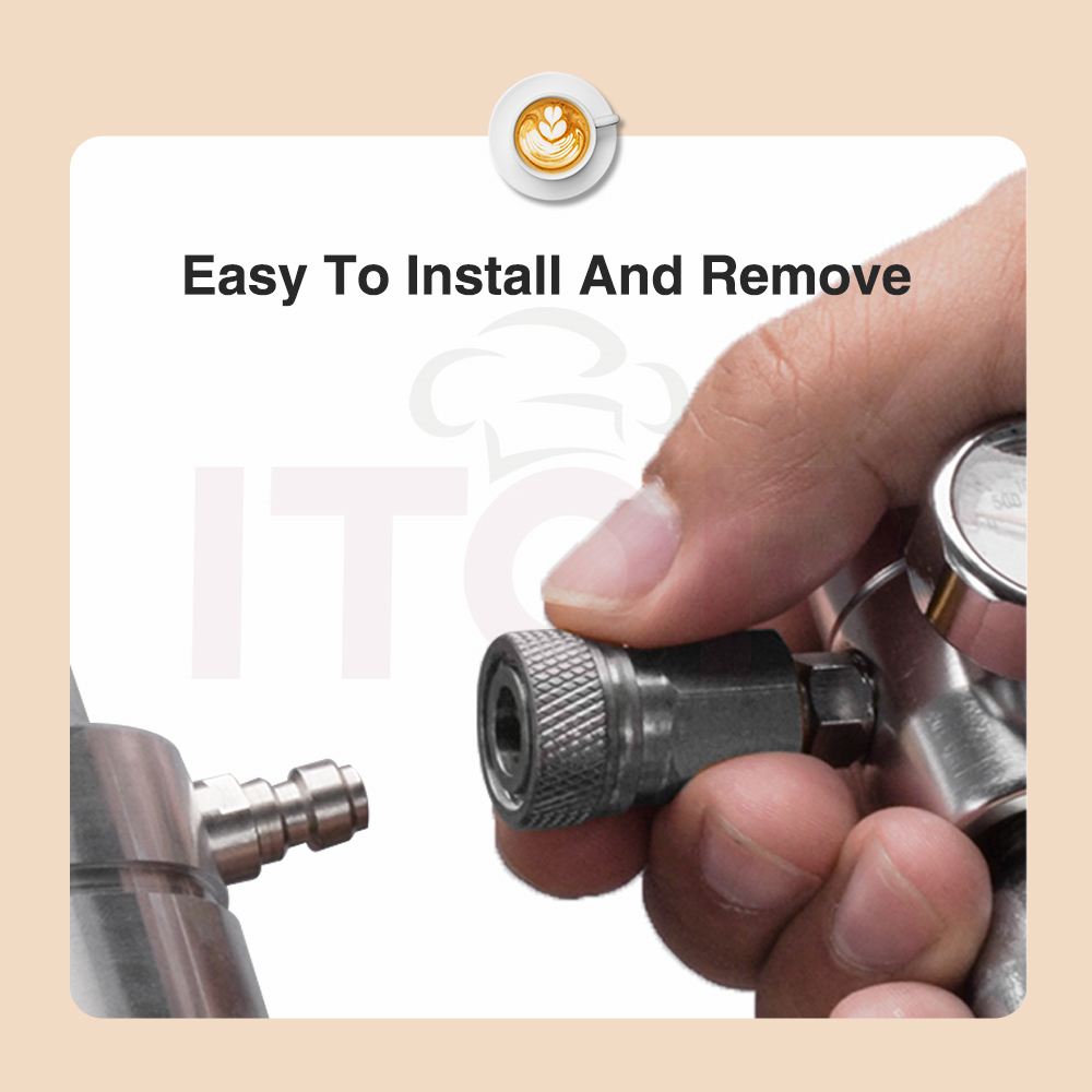 CMQD001 304 Stainless Steel 16 Bar Portable Pneumatic Coffee Maker Set,Commercial Coffee Machine Supplier | CE/UL Certified | ITOP Cafe,304 Stainless Steel Air Pressure Bin Portable Pneumatic Coffee Maker Home Hand 16 Bar Coffee Machine Set