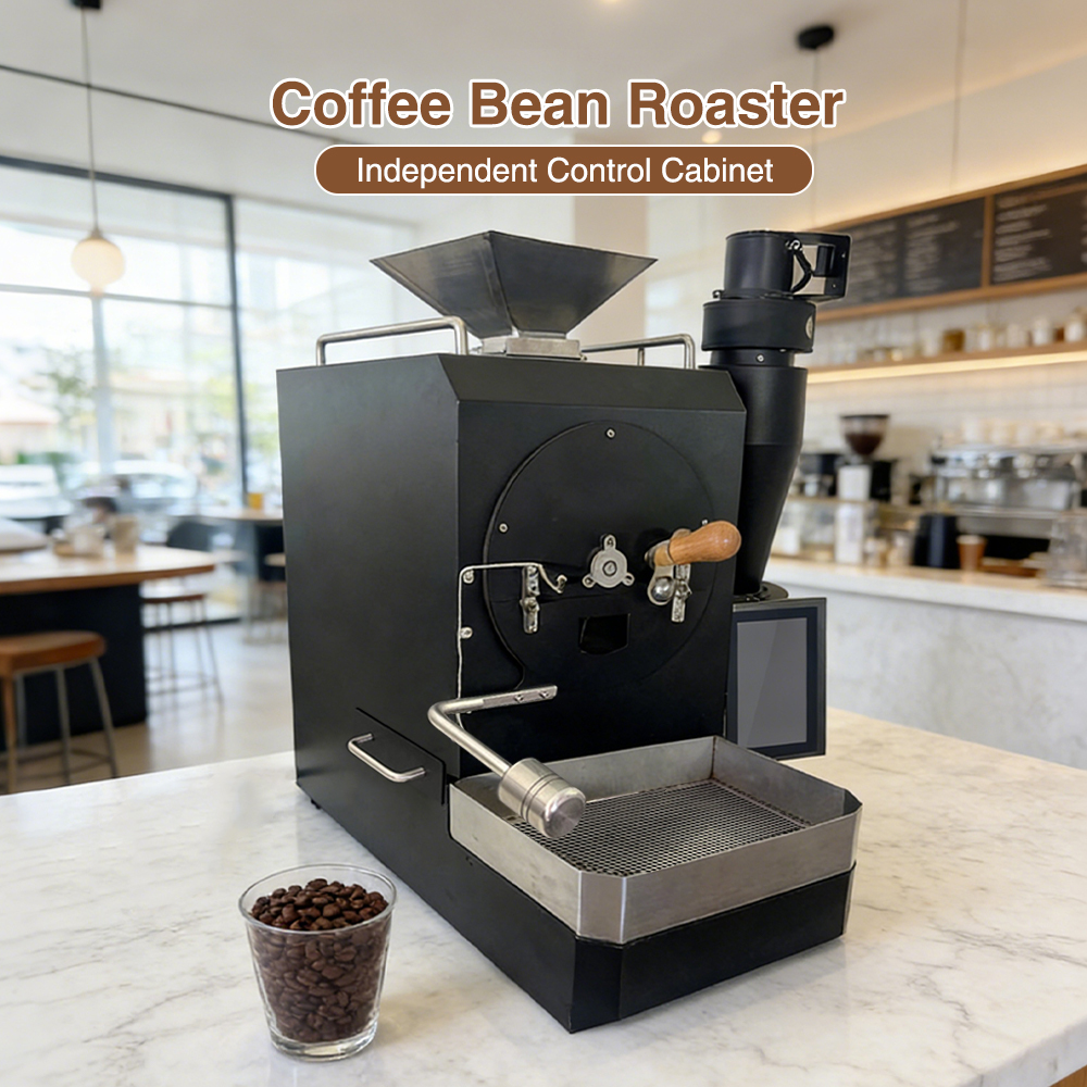 CBR1000 1000g Electric Coffee Roaster Large Capacity Coffee Bean Roasting Machine,Commercial Coffee Machine Supplier | CE/UL Certified | ITOP Cafe,1000g Electric Coffee Roaster Large Capacity Coffee Bean Roasting Machine