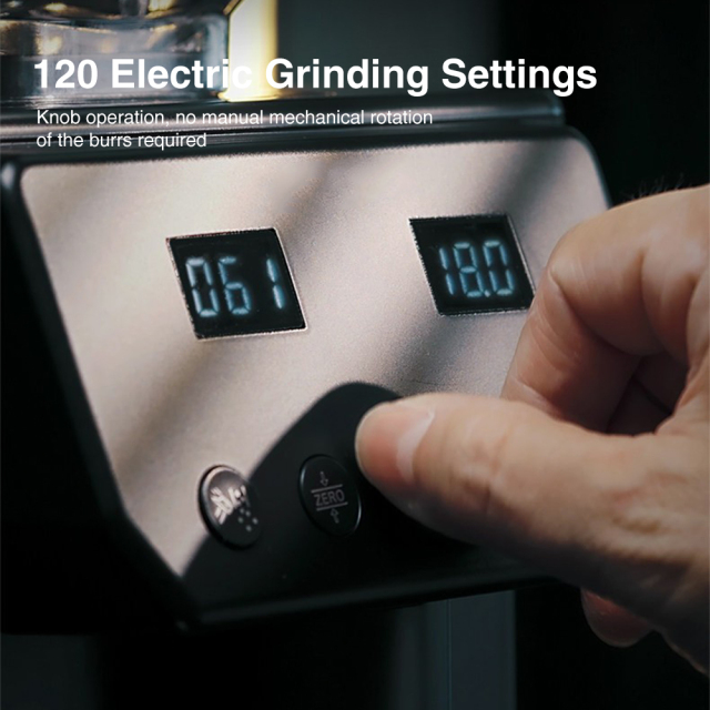 CGZFA400 50mm Professional Automatic Adjustable Setting Electric Commercial Coffee Grinder Machine With Powder Vibration,Commercial Coffee Machine Supplier | CE/UL Certified | ITOP Cafe,50mm Professional Automatic Adjustable Setting Electric Commercial Coffee Grinder Machine With Powder Vibration