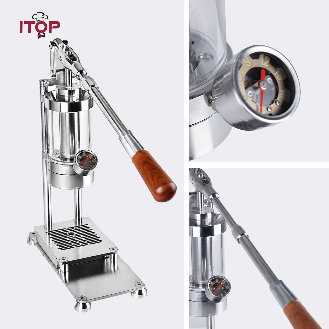 CMM01A Variable Pressure Direct Lever Manual Espresso Maker | Home Espresso Machine | ITOP Cafe,Commercial Coffee Machine Supplier | CE/UL Certified | ITOP Cafe,CMM01A Variable Pressure Direct Lever Manual Espresso Maker | Home Espresso Machine | ITOP Cafe