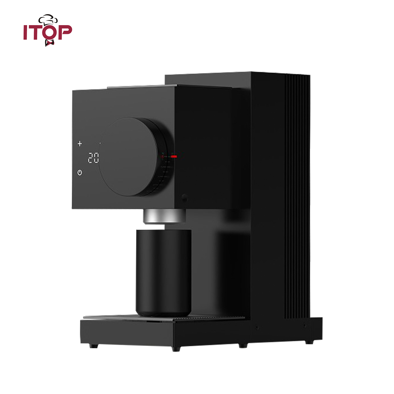 CGFS1 Semi Automatic Electric Coffee Grinder | Commercial Coffee Bean Grinding Machine | ITOP,Commercial Coffee Machine Supplier | CE/UL Certified | ITOP Cafe,CGFS1 Semi Automatic Electric Coffee Grinder | Commercial Coffee Grinder | ITOP