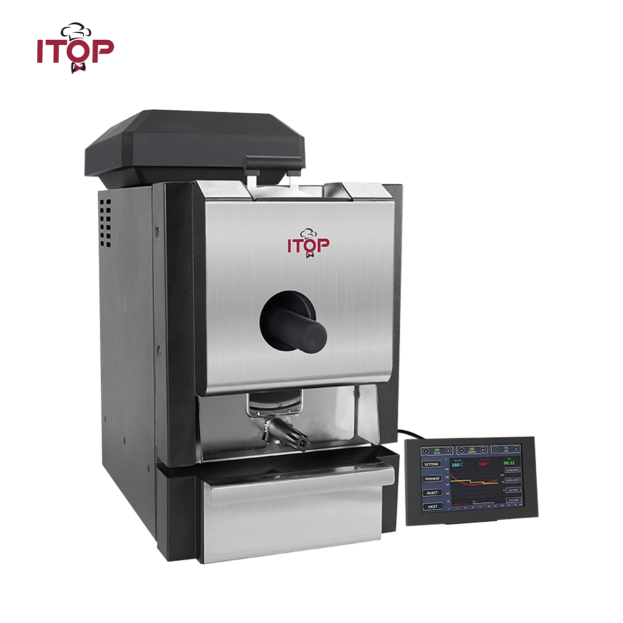 IT-CBR-2 110V 220V Electric Cyberoaster | Commercial Automatic Coffee Bean Roaster | ITOP Cafe,Commercial Coffee Machine Supplier | CE/UL Certified | ITOP Cafe,IT-CBR-2 110V 220V Electric Cyberoaster Commercial Automatic Coffee Bean Roaster
