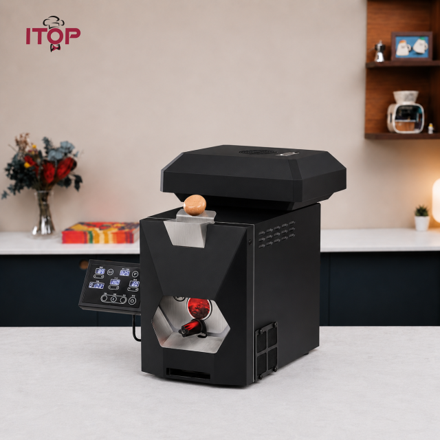 IT-CBR-3.5 Skywalker Cubean Smart Coffee Bean Roaster | 3.5kg Commercial Electric Roasting Machine | ITOP Cafe,Commercial Coffee Machine Supplier | CE/UL Certified | ITOP Cafe,Skywalker Cubean Factory Smart Coffee Bean Roaster Household Electric Roasting Machine Home Coffee Roasters
