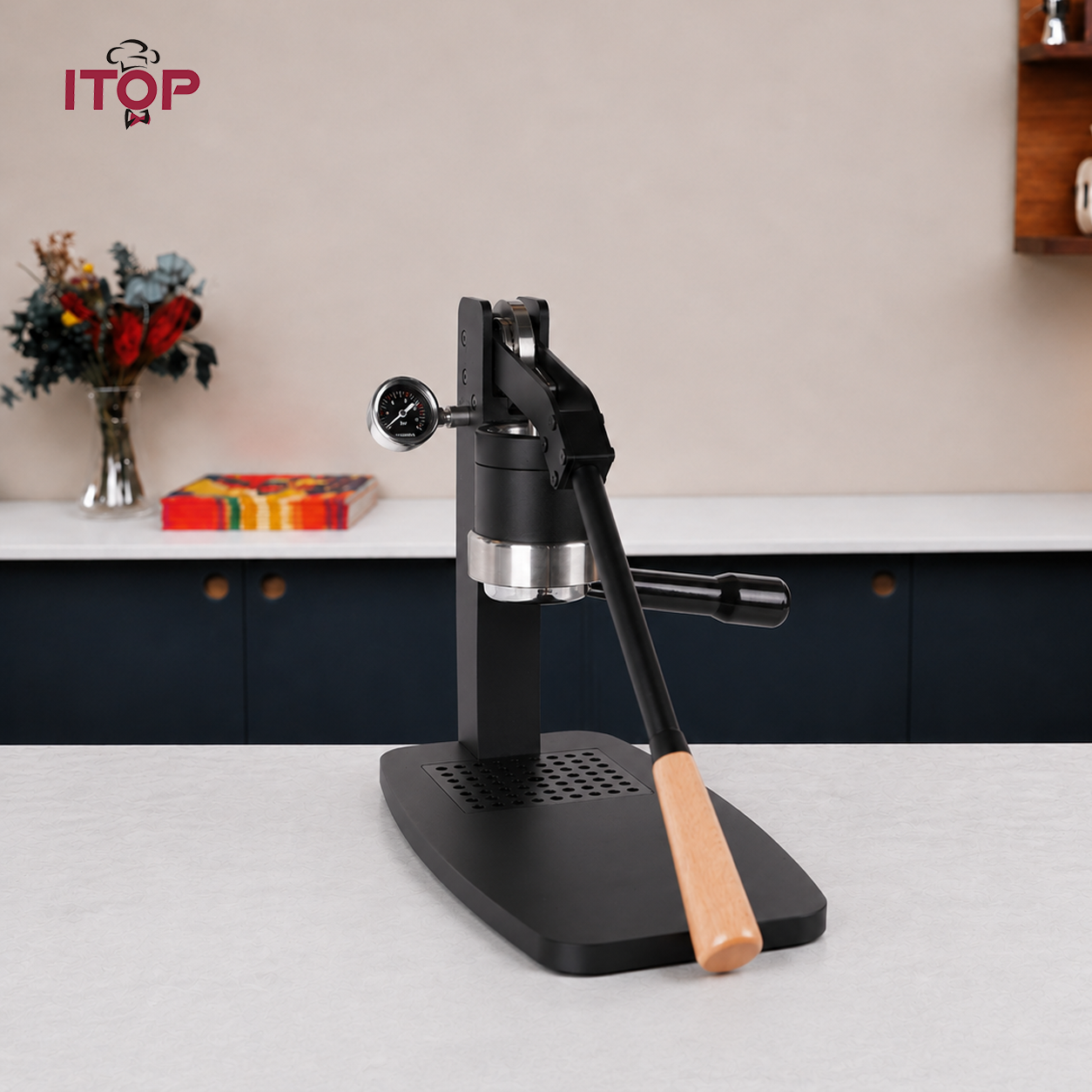 CMFL001 Lever Pull Manual Stainless Steel Espresso Coffee Machine Electric Intelligence Italian Hand Press Coffee Machine,Commercial Coffee Machine Supplier | CE/UL Certified | ITOP Cafe,CMFL001 Lever Pull Manual Stainless Steel Espresso Coffee Machine Electric Intelligence Italian Hand Press Coffee Machine | ITOP Cafe