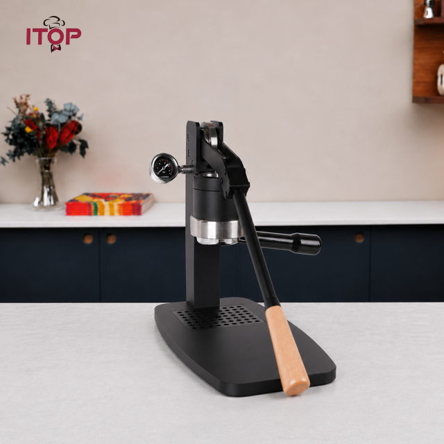 CMFL001 Lever Pull Manual Stainless Steel Espresso Coffee Machine Electric Intelligence Italian Hand Press Coffee Machine,Commercial Coffee Machine Supplier | CE/UL Certified | ITOP Cafe,CMFL001 Lever Pull Manual Stainless Steel Espresso Coffee Machine Electric Intelligence Italian Hand Press Coffee Machine | ITOP Cafe