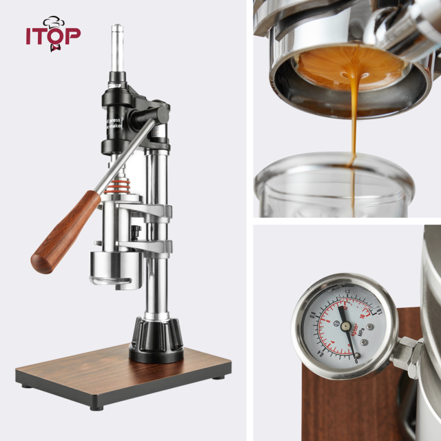 ITOP IT-CM-ML16 Variable Pressure Manual Lever Espresso Maker,Commercial Coffee Machine Supplier | CE/UL Certified | ITOP Cafe,IT-CM-ML16 Variable Pressure Manual Lever Espresso Maker | ITOP
