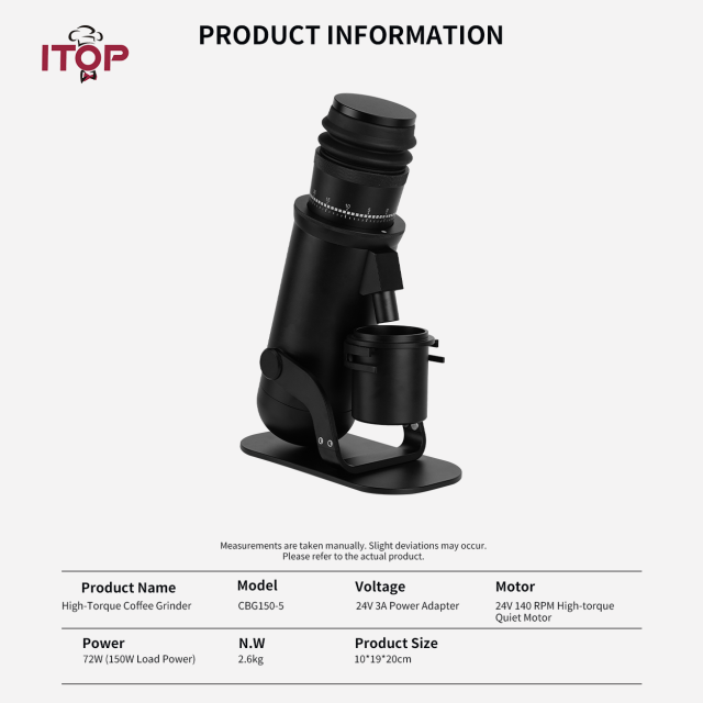 ITOP CBG150-5 Best Electric Coffee Grinder | High-Speed Coffee Bean Grinder 48mm Conical Wheel Burr Professional Zero Retention Hopper,Commercial Coffee Machine Supplier | CE/UL Certified | ITOP Cafe,ITOP CBG150-5 Best Electric Coffee Grinder | High-Speed Coffee Bean Grinder 48mm Conical Wheel Burr Professional Zero Retention Hopper