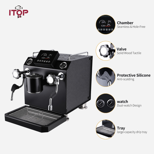 ITOP CMPX3200 CMPX4600 Best Commercial Espresso Machine | Portable Multi-Scenario Commercial Coffee Maker with LED Display Temperature,Commercial Coffee Machine Supplier | CE/UL Certified | ITOP Cafe,ITOP CMPX3200 CMPX4600 Best Commercial Espresso Machine | Portable Multi-Scenario Commercial Coffee Maker with LED Display Temperature