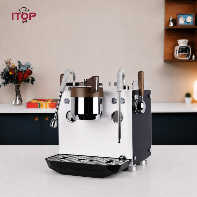 ITOP CMDR2250 Best Commercial Espresso Machine | Stepless Variable Pressure Triple-Hole Steam Coffee Maker,Commercial Coffee Machine Supplier | CE/UL Certified | ITOP Cafe,ITOP CMDR2250 Best Commercial Espresso Machine | Stepless Variable Pressure Triple-Hole Steam Coffee Maker