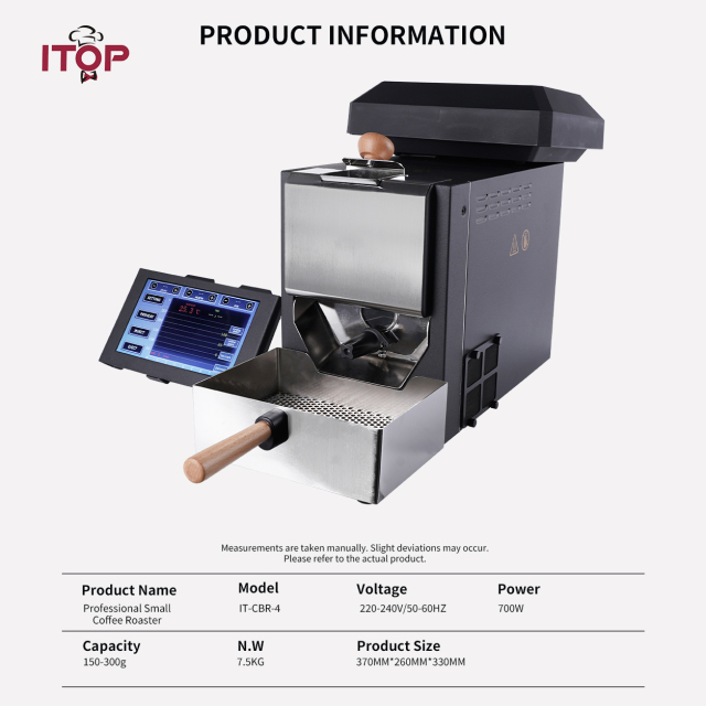 ITOP IT-CBR-4 Skywalker series Drum Coffee Roaster with Real-Time ROR Profile Recording,Commercial Coffee Machine Supplier | CE/UL Certified | ITOP Cafe,IT-CBR-4 Skywalker series Drum Coffee Roaster with Real-Time ROR Profile Recording | ITOP