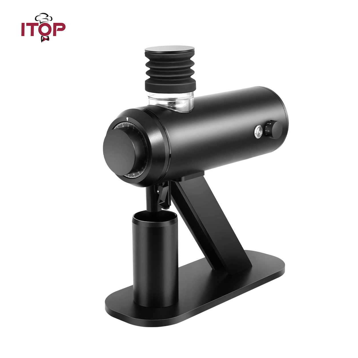 ITOP CGFL250 Electric Coffee Grinder with 64mm Flat Burrs and Adjustable Speed,Commercial Coffee Machine Supplier | CE/UL Certified | ITOP Cafe,CGFL250 Electric Coffee Grinder with 64mm Flat Burrs | ITOP
