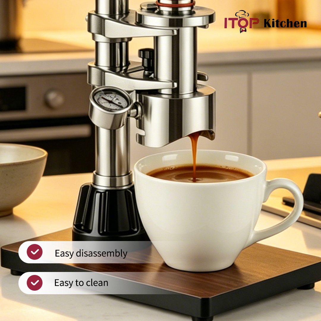 ITOP IT-CM-ML16 Variable Pressure Manual Lever Espresso Maker | ITOP ITOP IT-CM-ML16 Variable Pressure Manual Lever Espresso Maker | ITOP