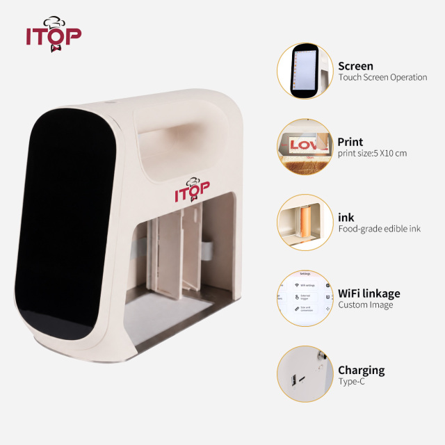 IT-PCPmini Smart Handheld Coffee Latte Art Printer,Commercial Coffee Machine Supplier | CE/UL Certified | ITOP Cafe,IT-PCPmini Smart Handheld Coffee Latte Art Printer