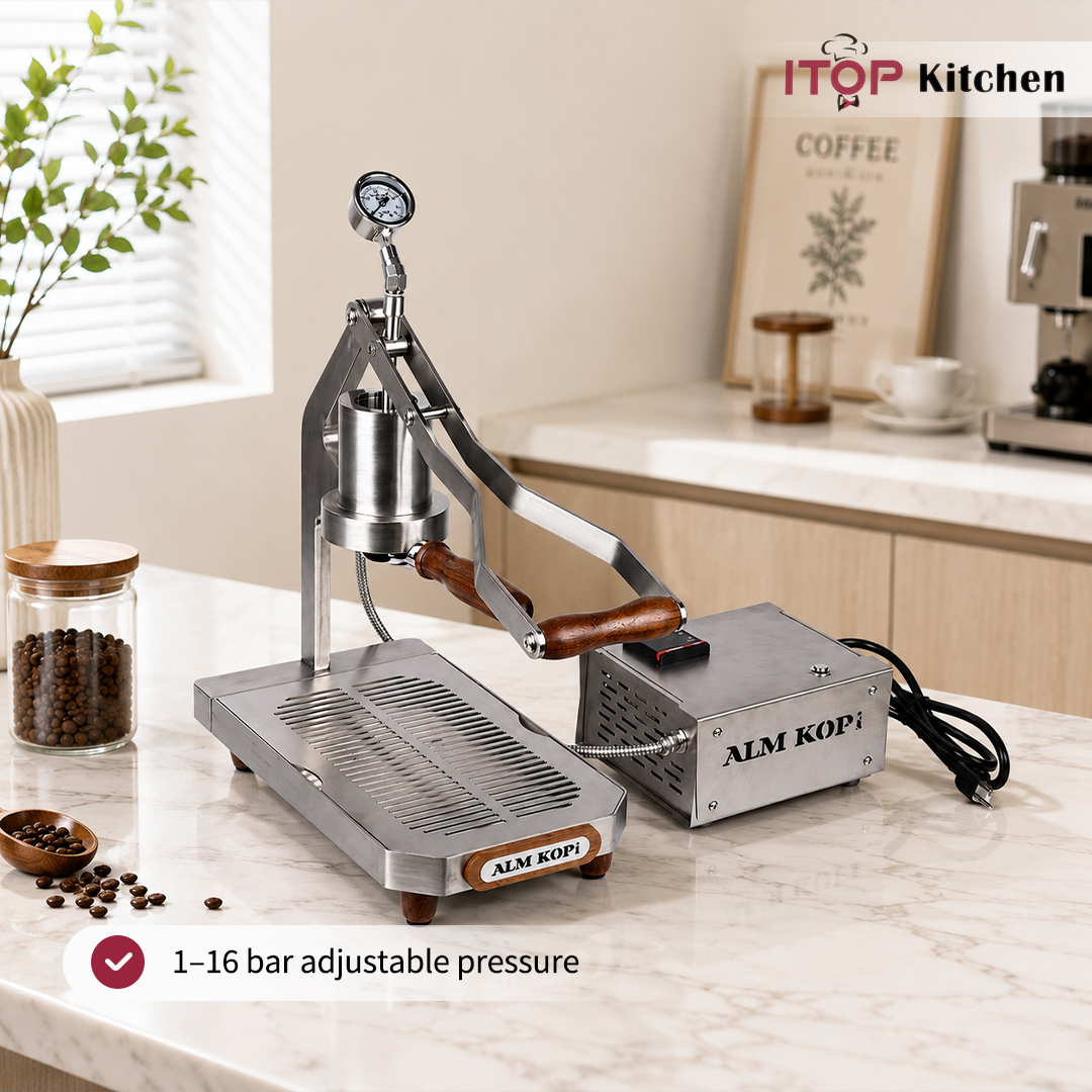 Alm Kopi IT-HPEM-3 Manual Lever Espresso Maker with PID Control