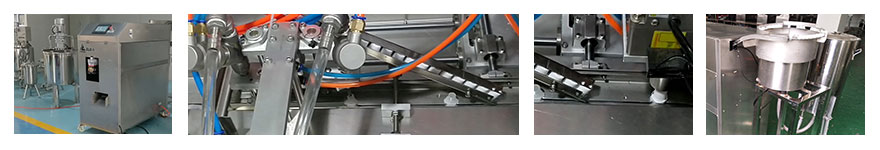 360 view ZLD-A spout pouch filling and capping machine