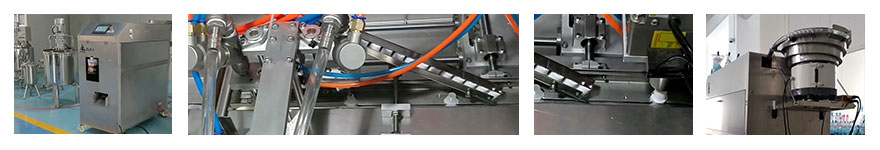 360 view ZLD-B spout pouch filling and capping machine