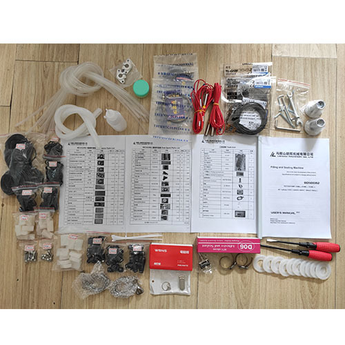 Free spare parts and tools for BD1410B3 Filling and Sealing Machine