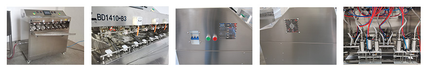 360 view BD1410B3 Filling and sealing machine