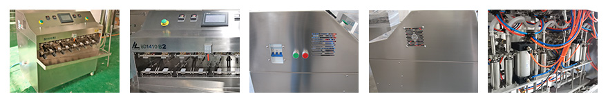 360 view BD1410B2 Filling and sealing machine