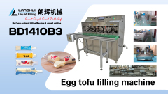 Egg tofu filling machine