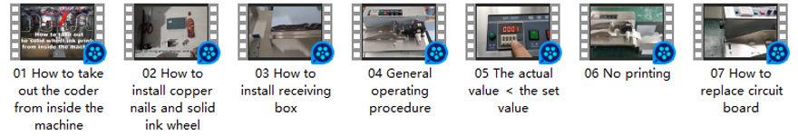 Guide Video of MY-380F Solid ink coding machine